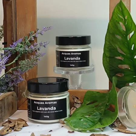 Vela Perfumada Lavanda 140g
