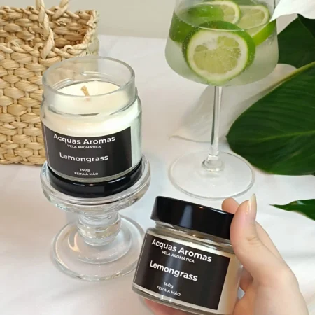 Vela Perfumada Lemongrass 140g - Imagem 2
