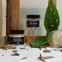 Vela Perfumada Chá Verde 140g