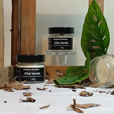Vela Perfumada Chá Verde 140g