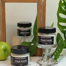 Vela Perfumada Maçã Verde 140g