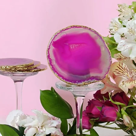 Porta Vela em Ágata Rosa - Imagem 2